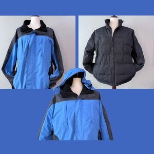 ☃️ Mens XXL 3-in-1 Jacket SplitRail Xtreme Outdoors Ski Jacket